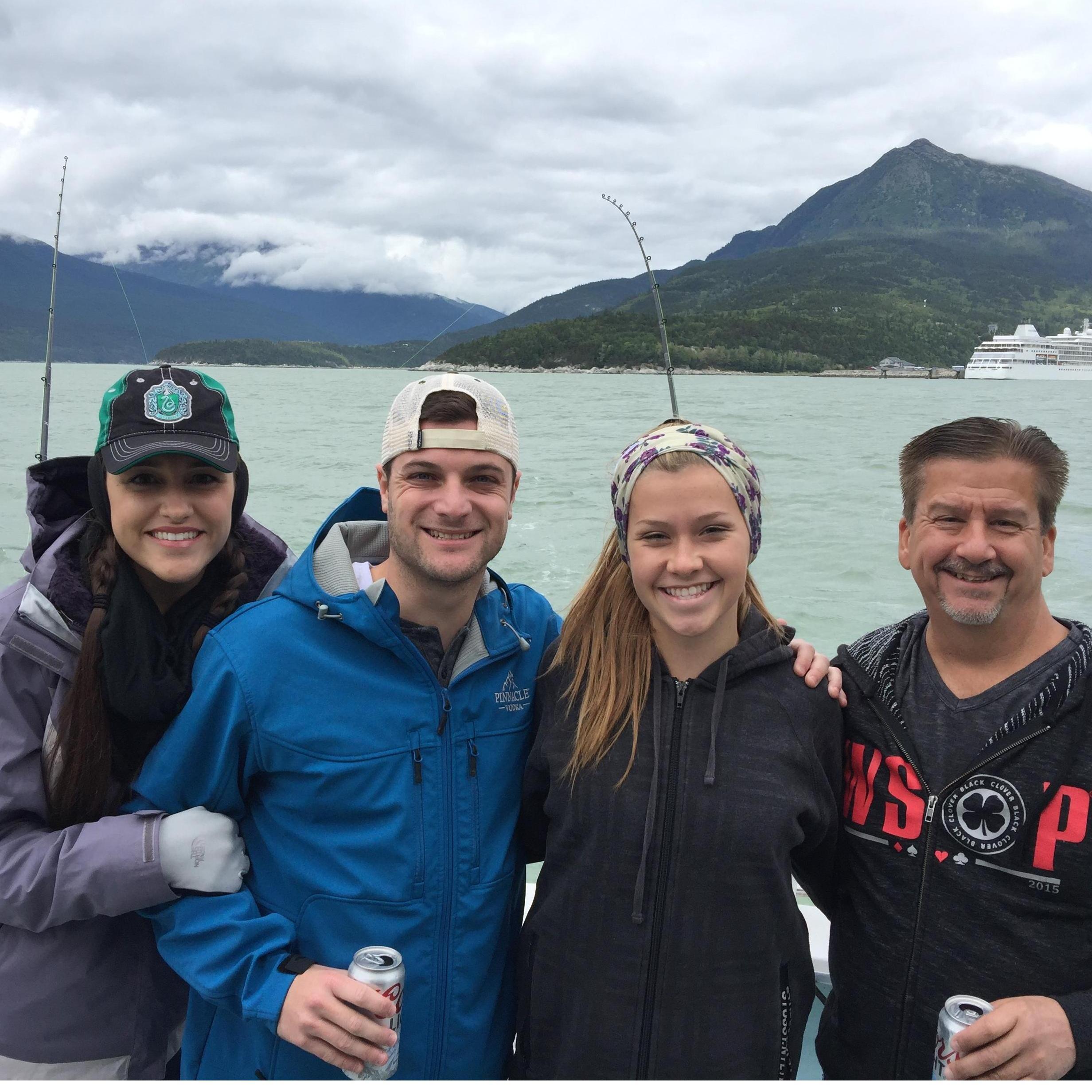 Fishing in Alaska the week before Kenton moved to southern California with Uncle Ray and cousin McKenna (July 2017)!