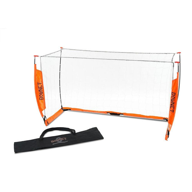 Bownet Portable Soccer Goal – Folding Pop Up Soccer Net for Training & Practice, Indoor/Outdoor, w/Carry Bag
