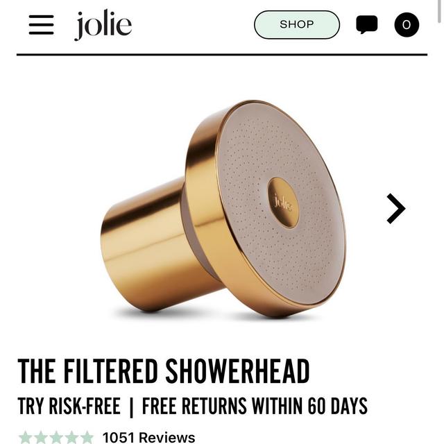 The Jolie Filtered Showerhead