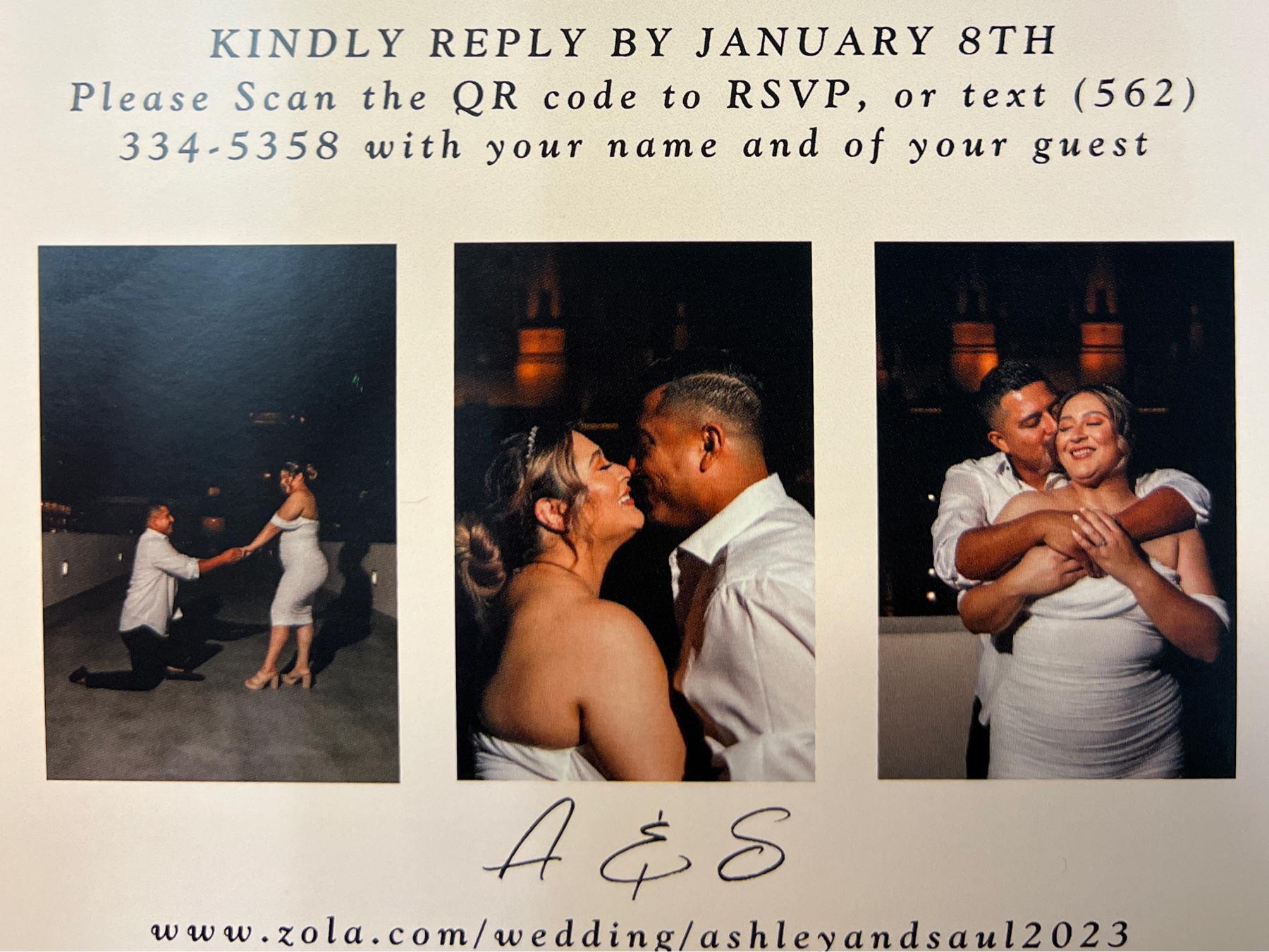 The Wedding Website of Ashley Garcia and Saul Aquino
