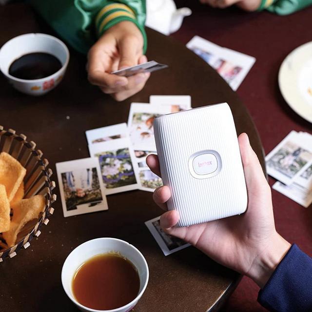 Fujifilm Instax Mini Smartphone Printer + 2 Fujifilm Instax Mini Twin Pack Instant Film + Protective Case