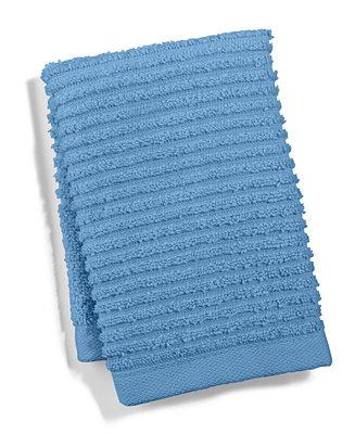 13" x 13" Quick Dry Reversible Wash Towel, Created for Macy's