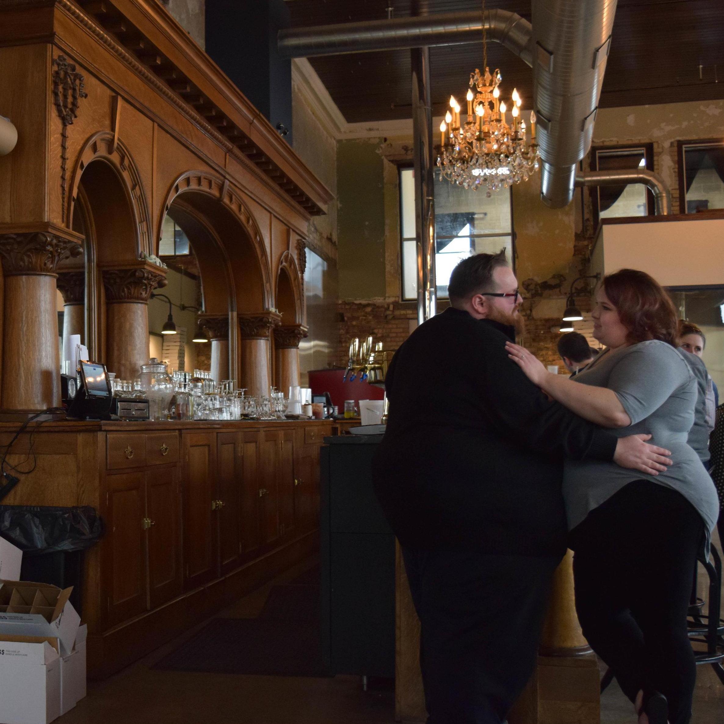 Engagement Photos, 18th Amendment Distillery