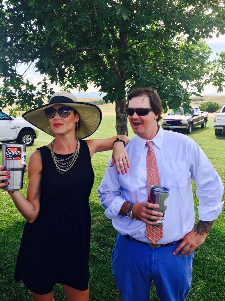 Polo match weekend in Wyoming with some great friends!