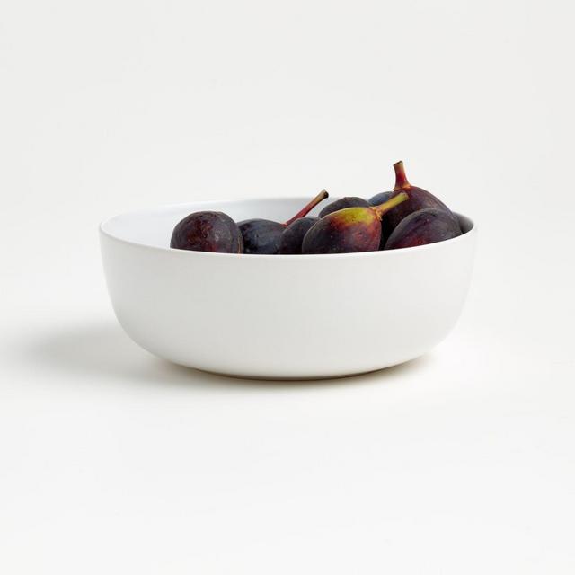 Wren Matte White Bowl