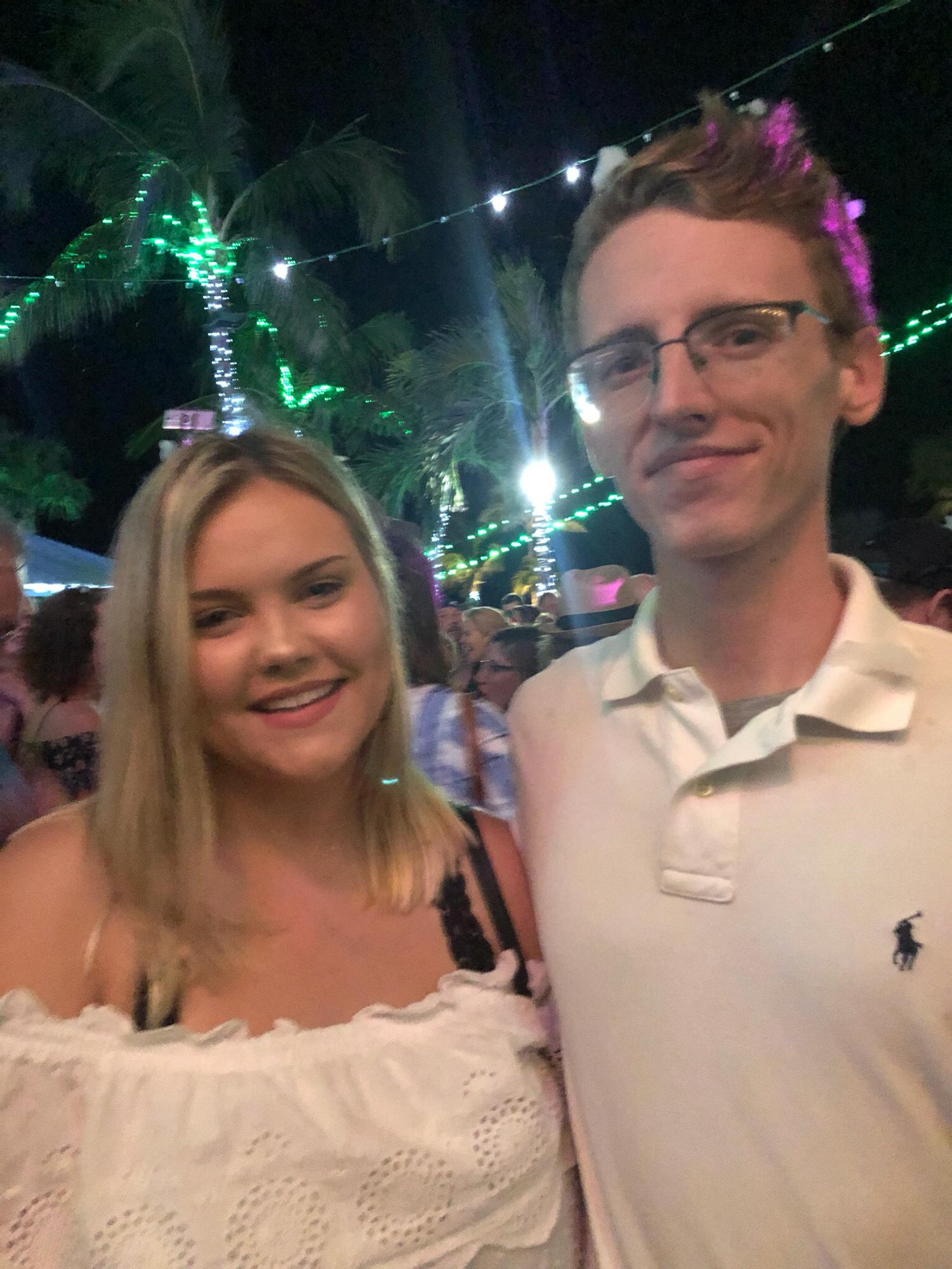 Tree lighting ceremony on Sanibel Island in 2018