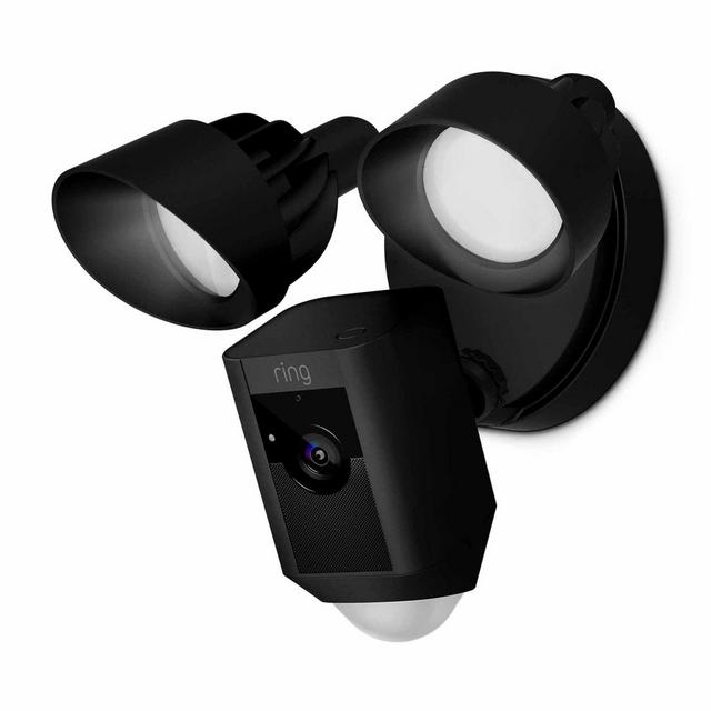 Ring Floodlight Camera in Black