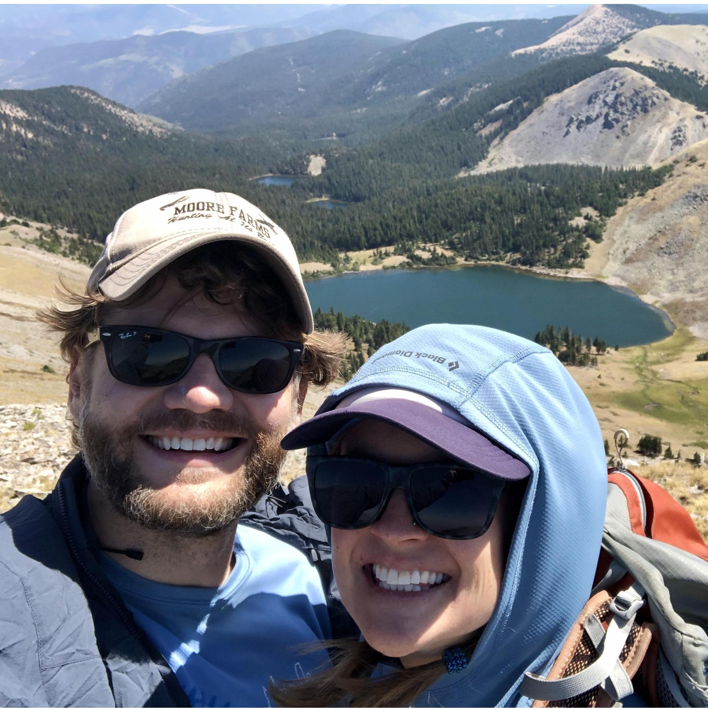Heart Lake backpacking.