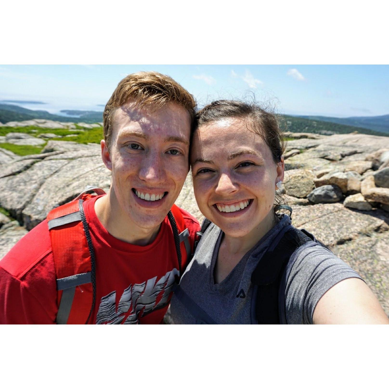 Hiking in Maine