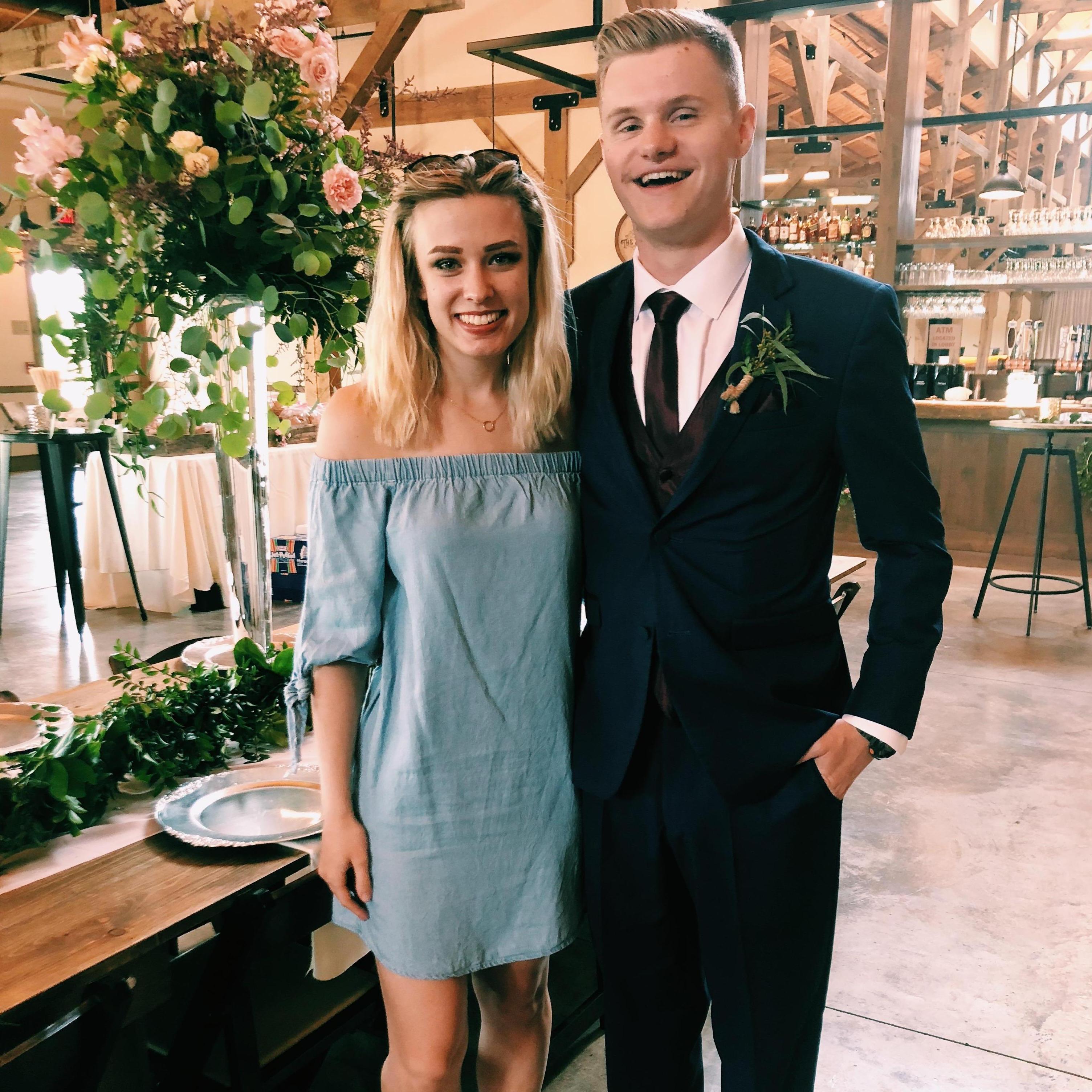 Tyler and Ali's wedding, where Mitch was the best man! (Wayne, NE - 2018)