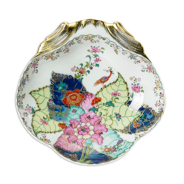 Mottahedeh Tobacco Leaf Shell Dish