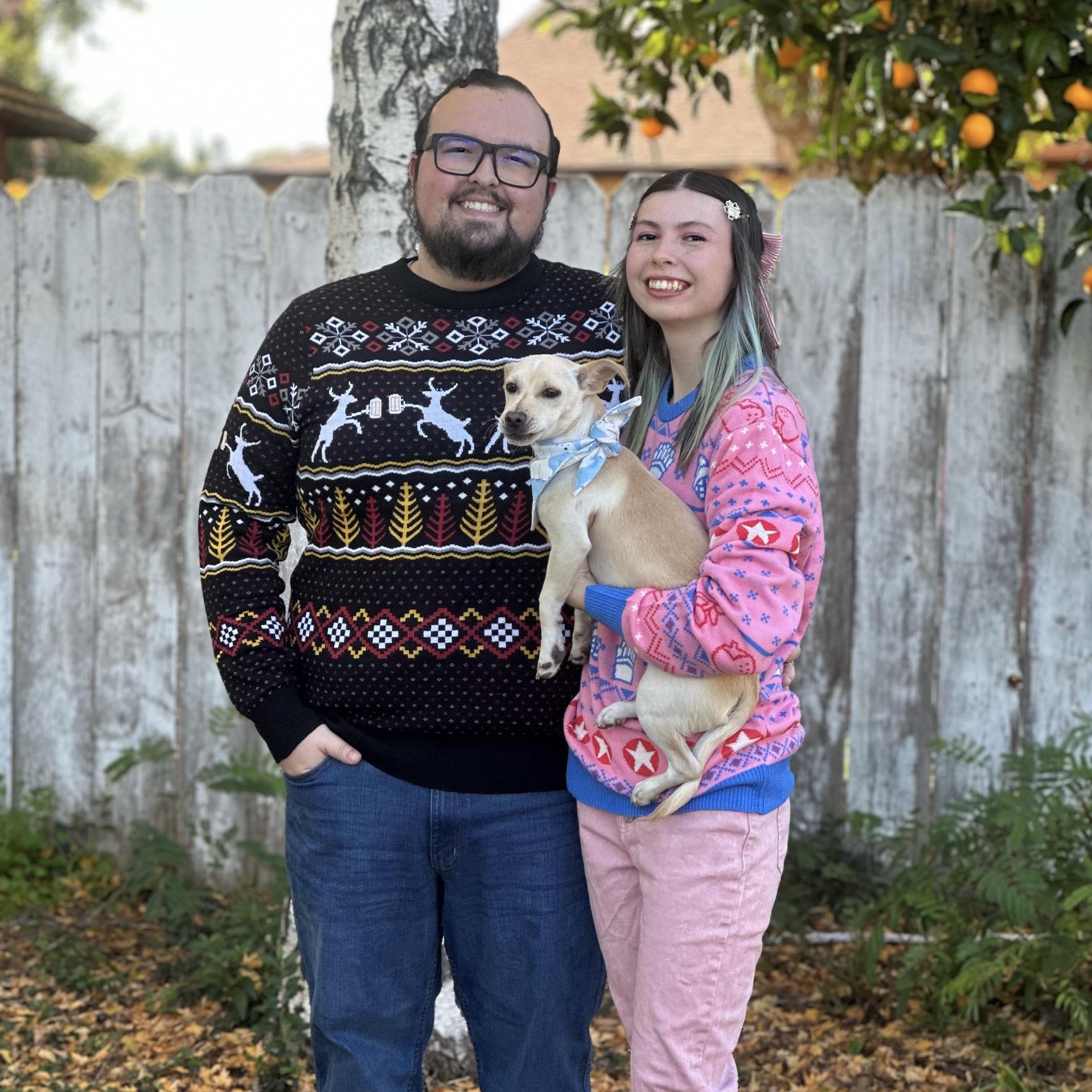 Our last Christmas engaged