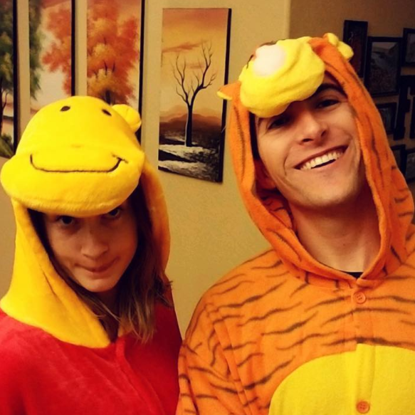 Halloween 2018: Winnie the Pooh and Tigger