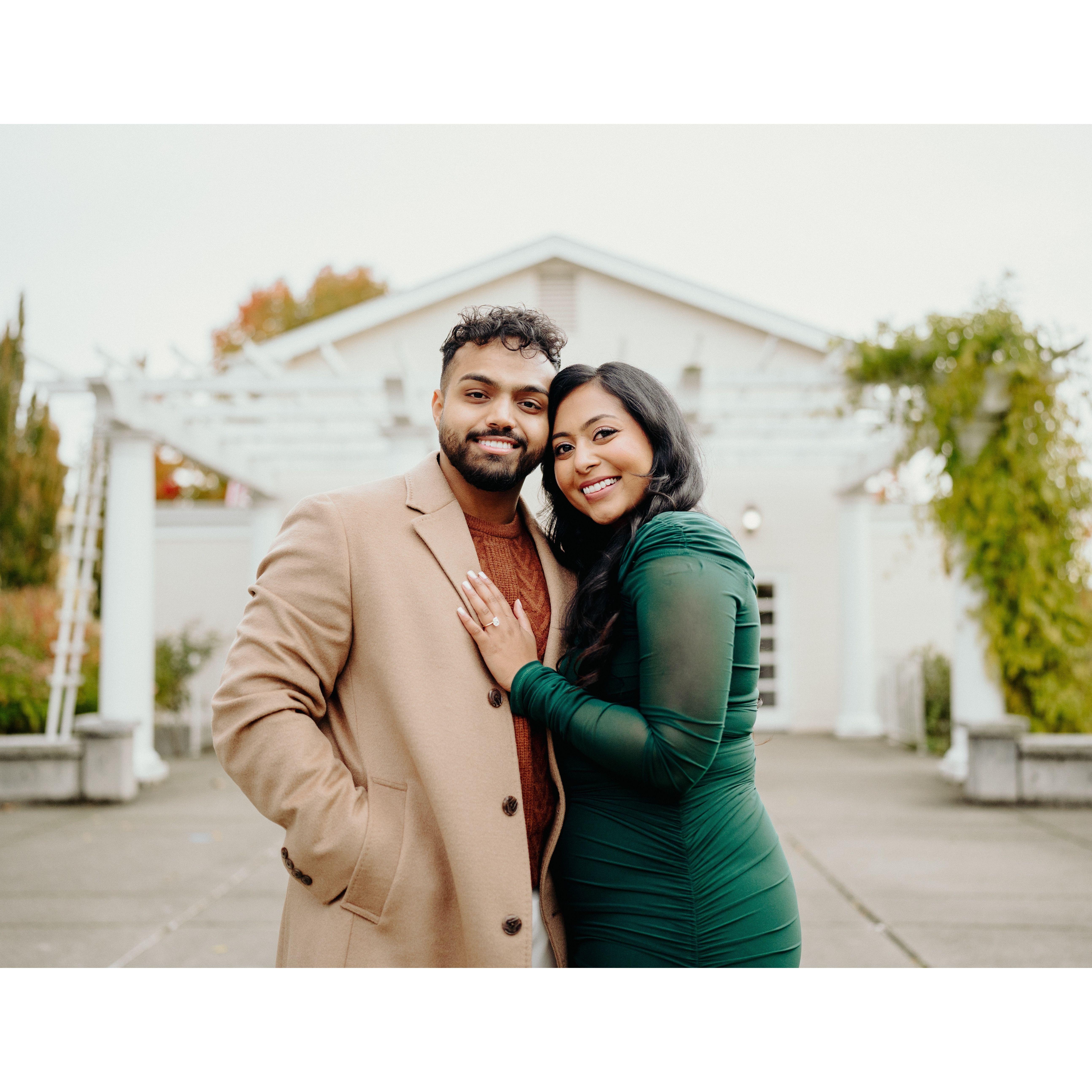 Proposal shoot.
