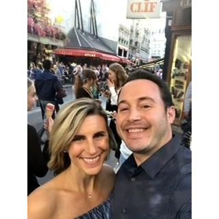 Paris - the night before we got engaged!