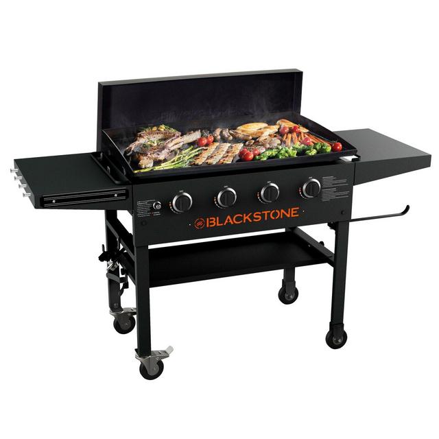 Blackstone 4 - Burner Free Standing Liquid Propane 60000 BTU Gas Grill