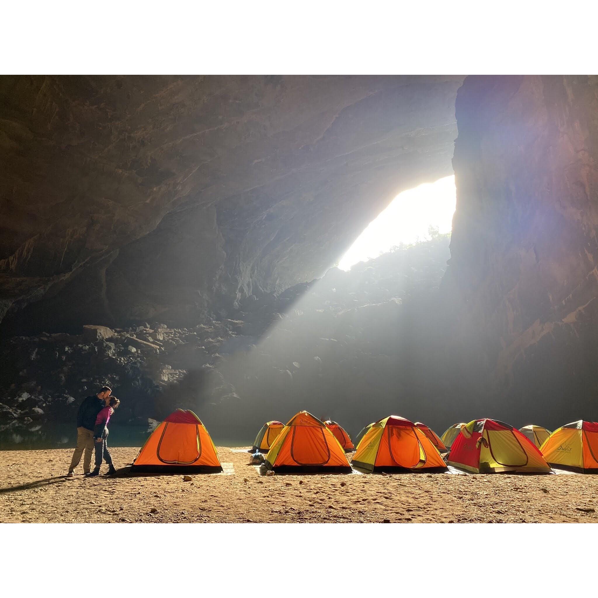 Cave Camping in Vietnam