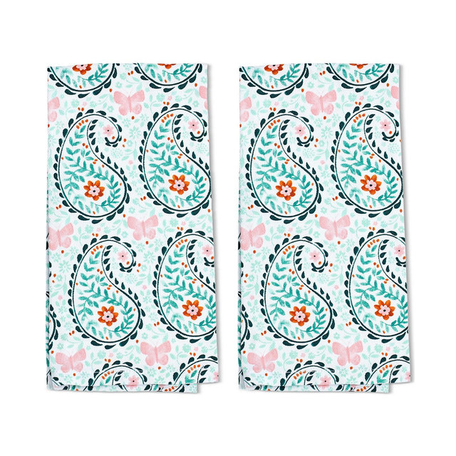 Dolly Parton Paisley Kitchen Towels, Set of 2