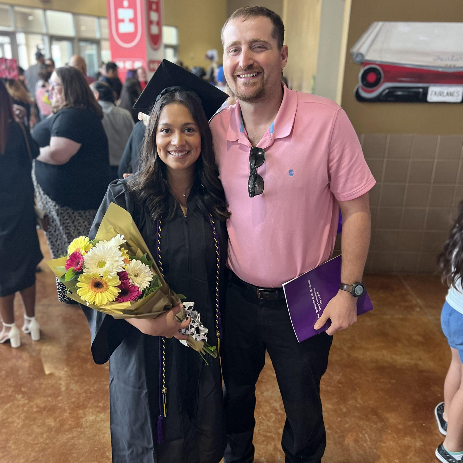 Analicia's college graduation!