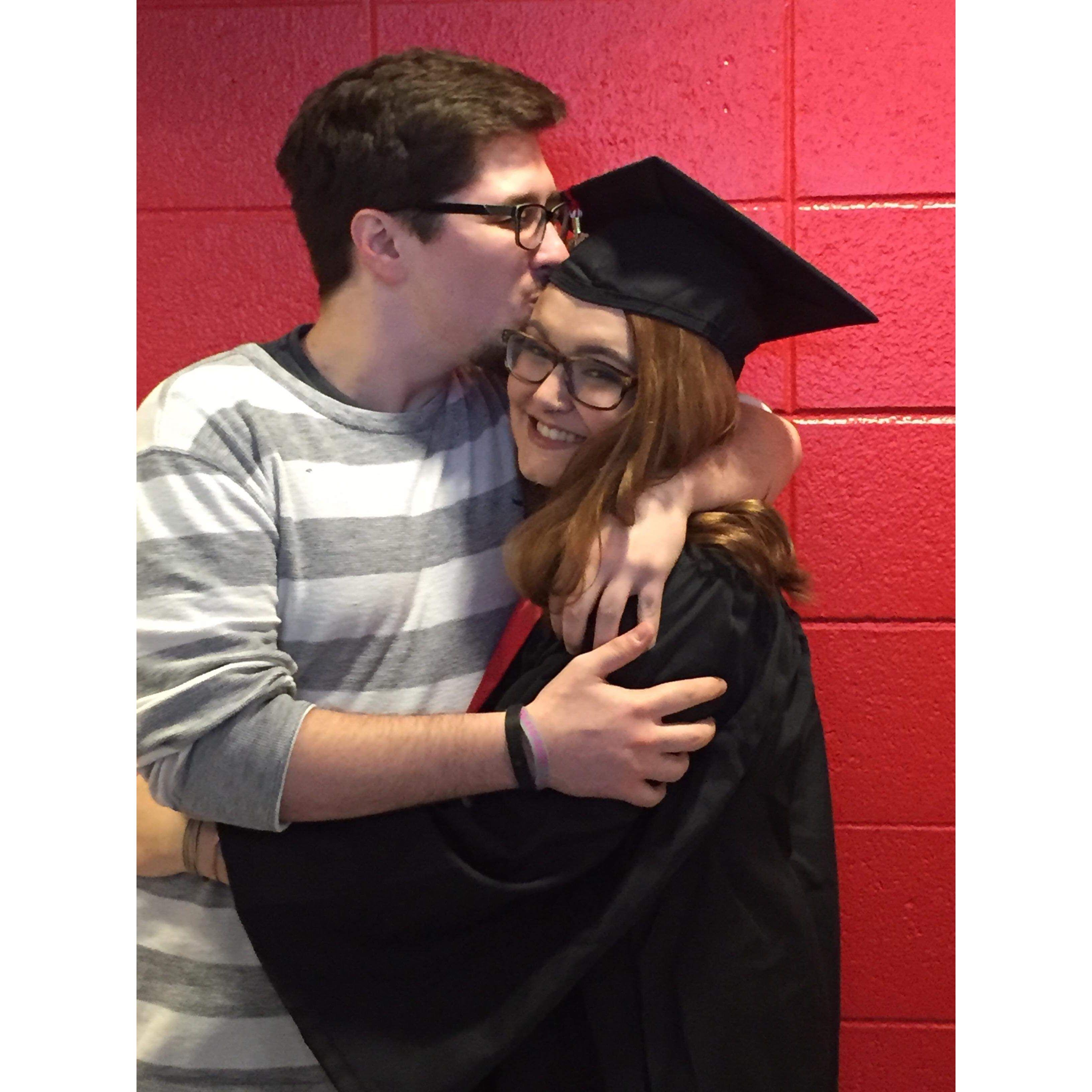 Together for Kinsey's graduation!