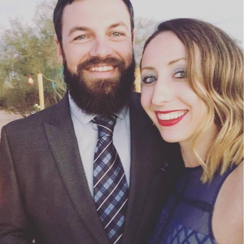 The Mahler wedding in Arizona.