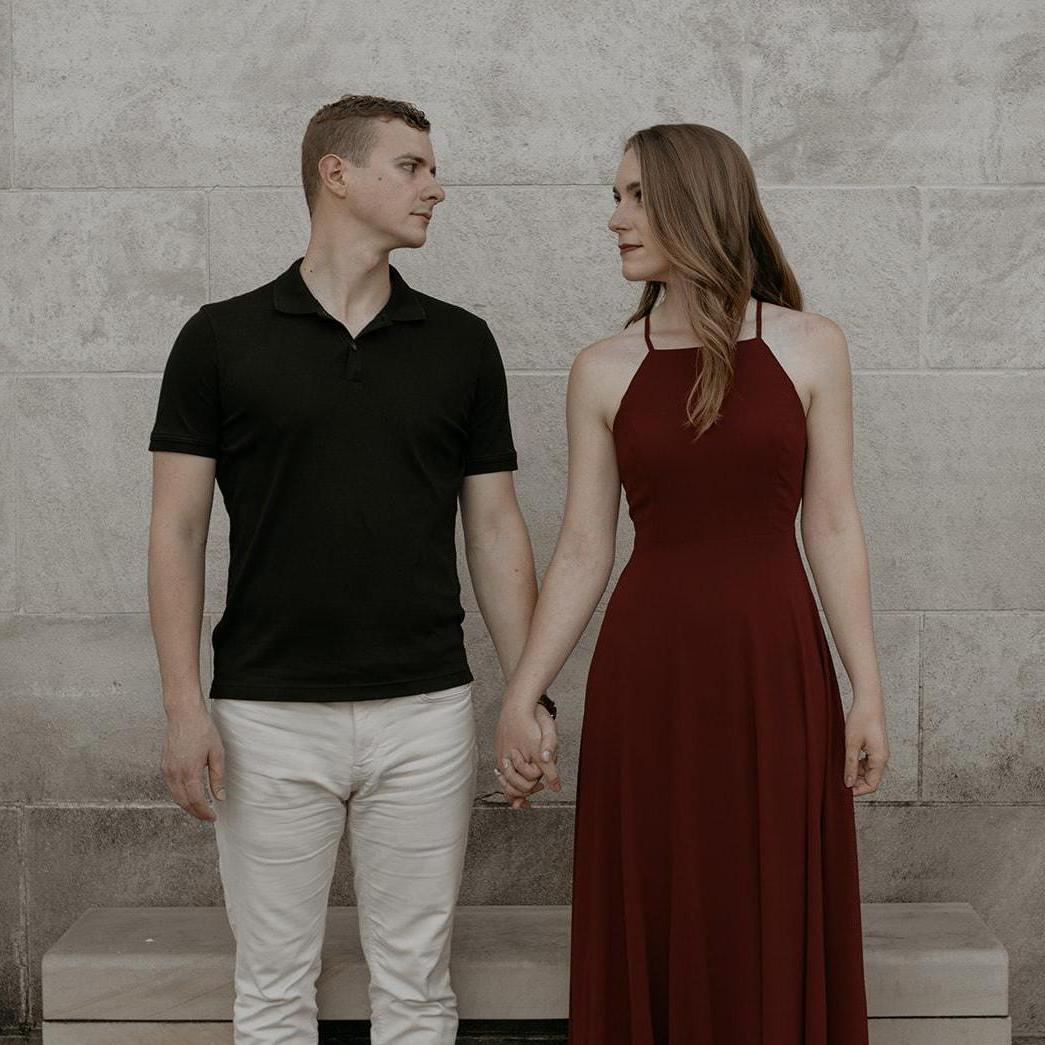 Engagement Photos - Mellon Park