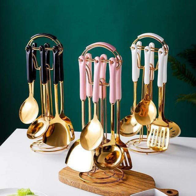 Kitchen Utensils with Stand