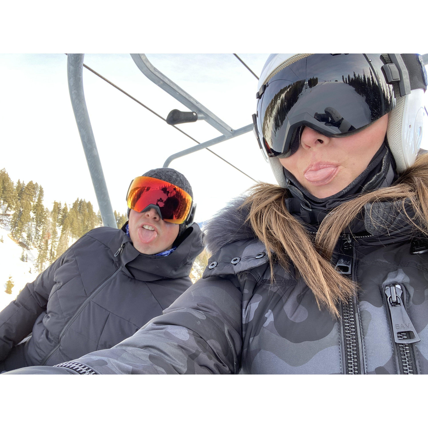 Free skiing in SV