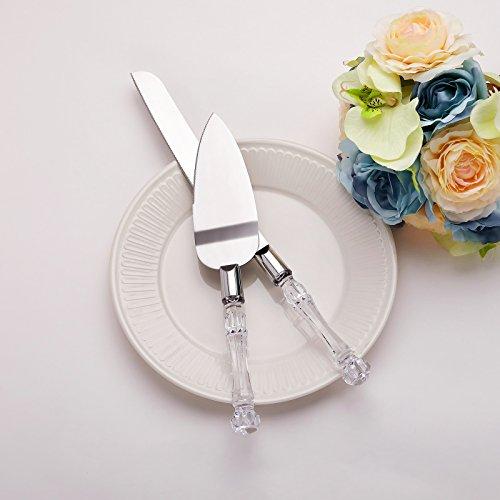 AW BRIDAL Wedding Cake Knife and Server Set - 13 personalized cake server set- Gift for Wedding, Anniversary, Engagement, Birthday