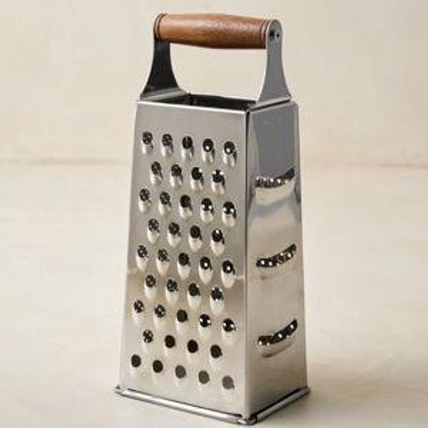 Gristmill Collection Walnut Handle Cheese Grater