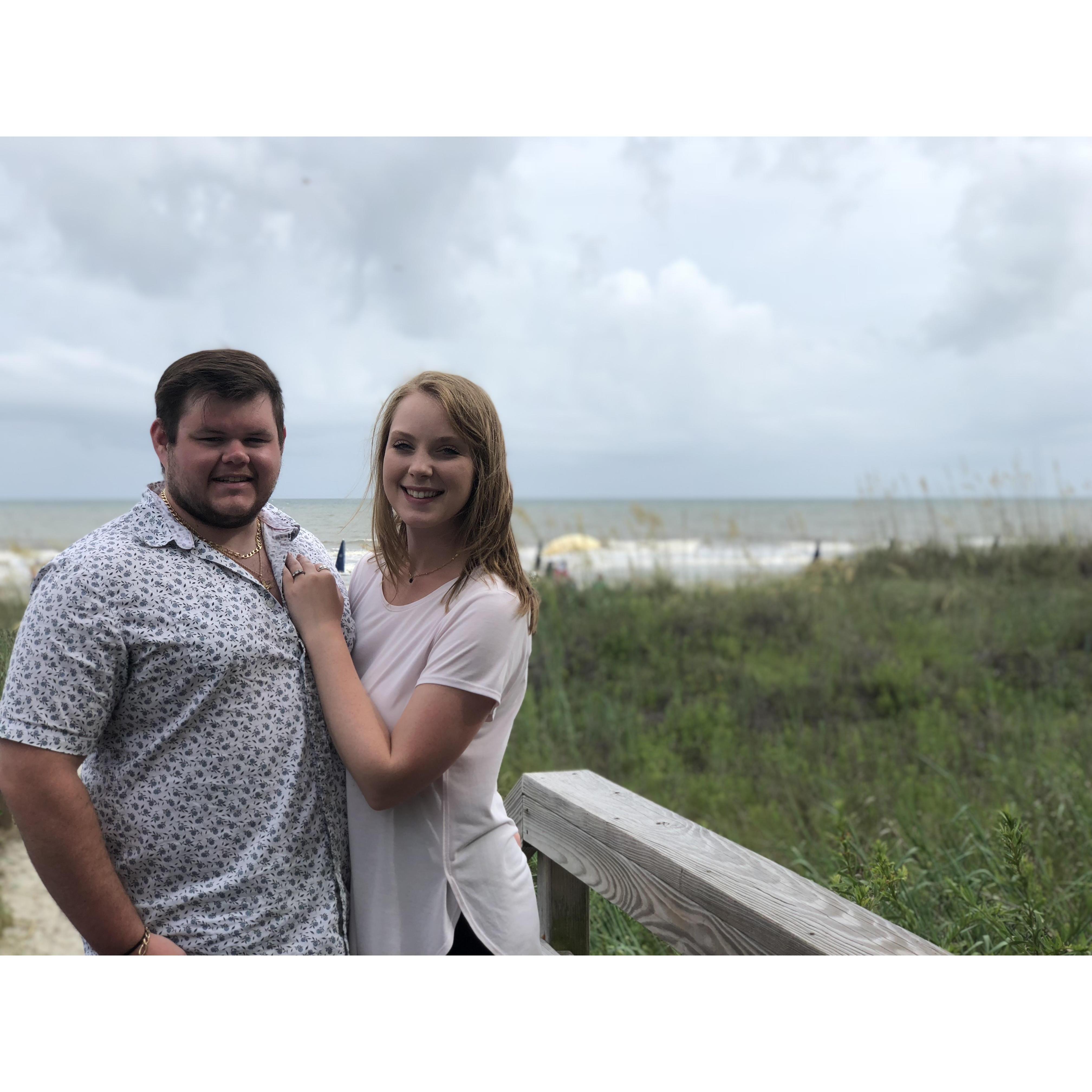 Our first family vacation.