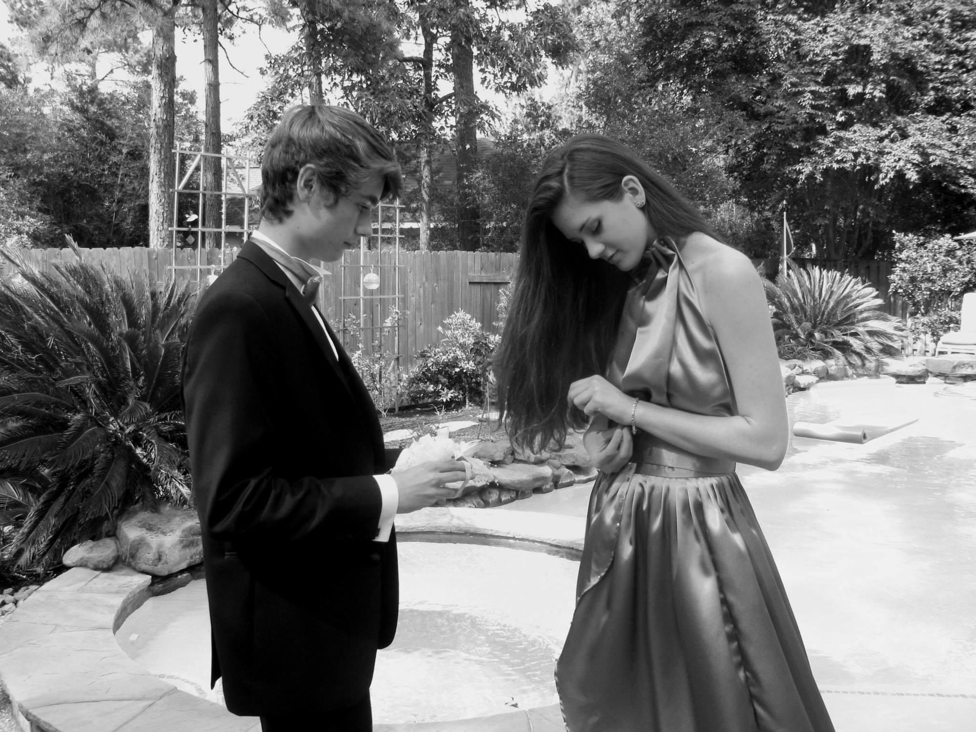 Leon's Senior Prom in 2014