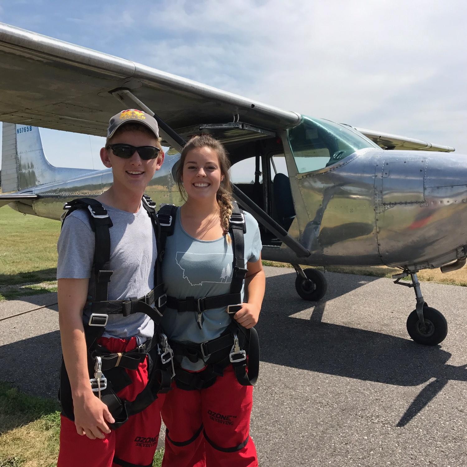2017- Skydiving