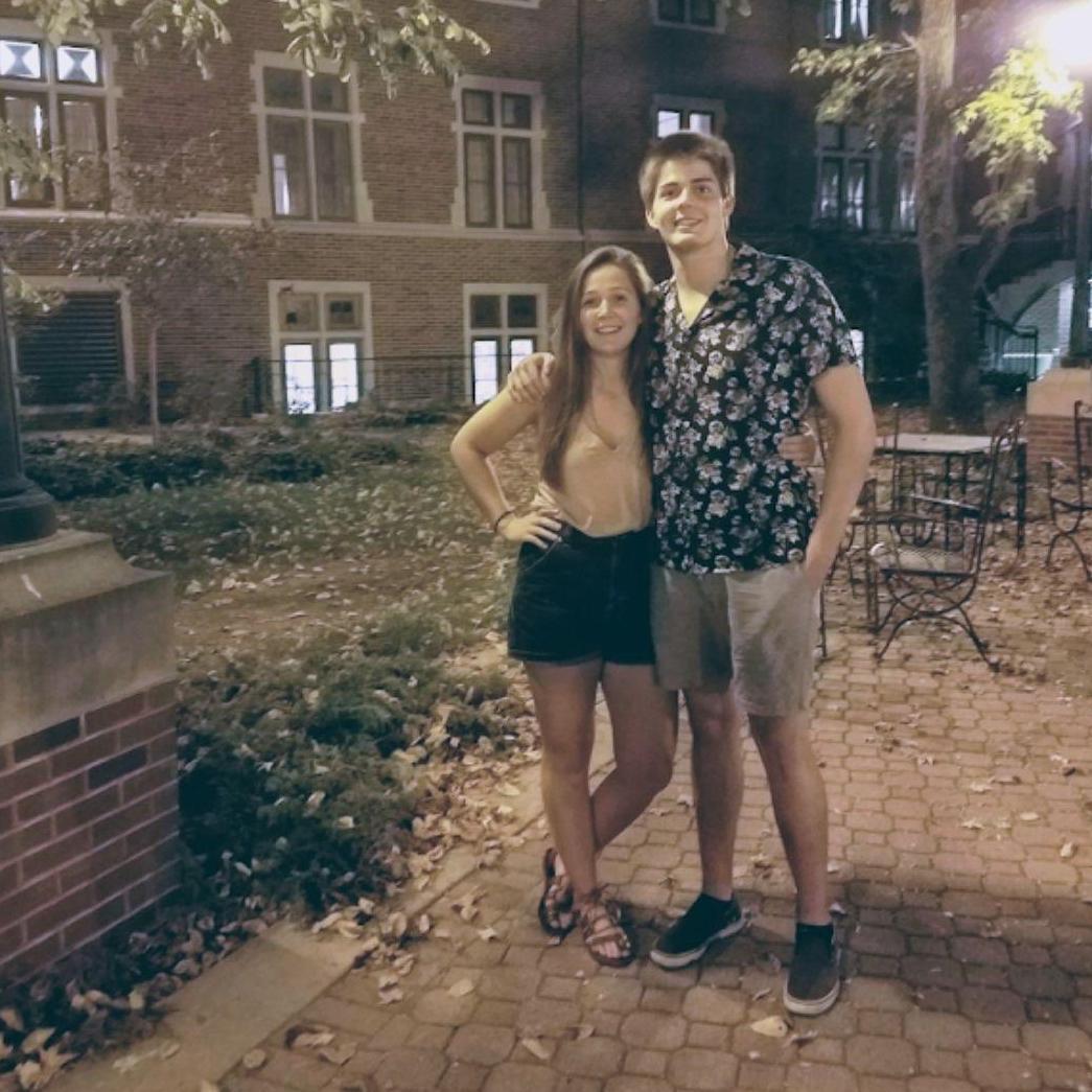 Spending 4 years apart at Purdue and Trine </3
