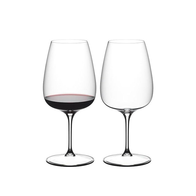 Riedel Grape Wine Glass for Cabernet or Merlot Wines and Crafted Cocktails (2-Pack)