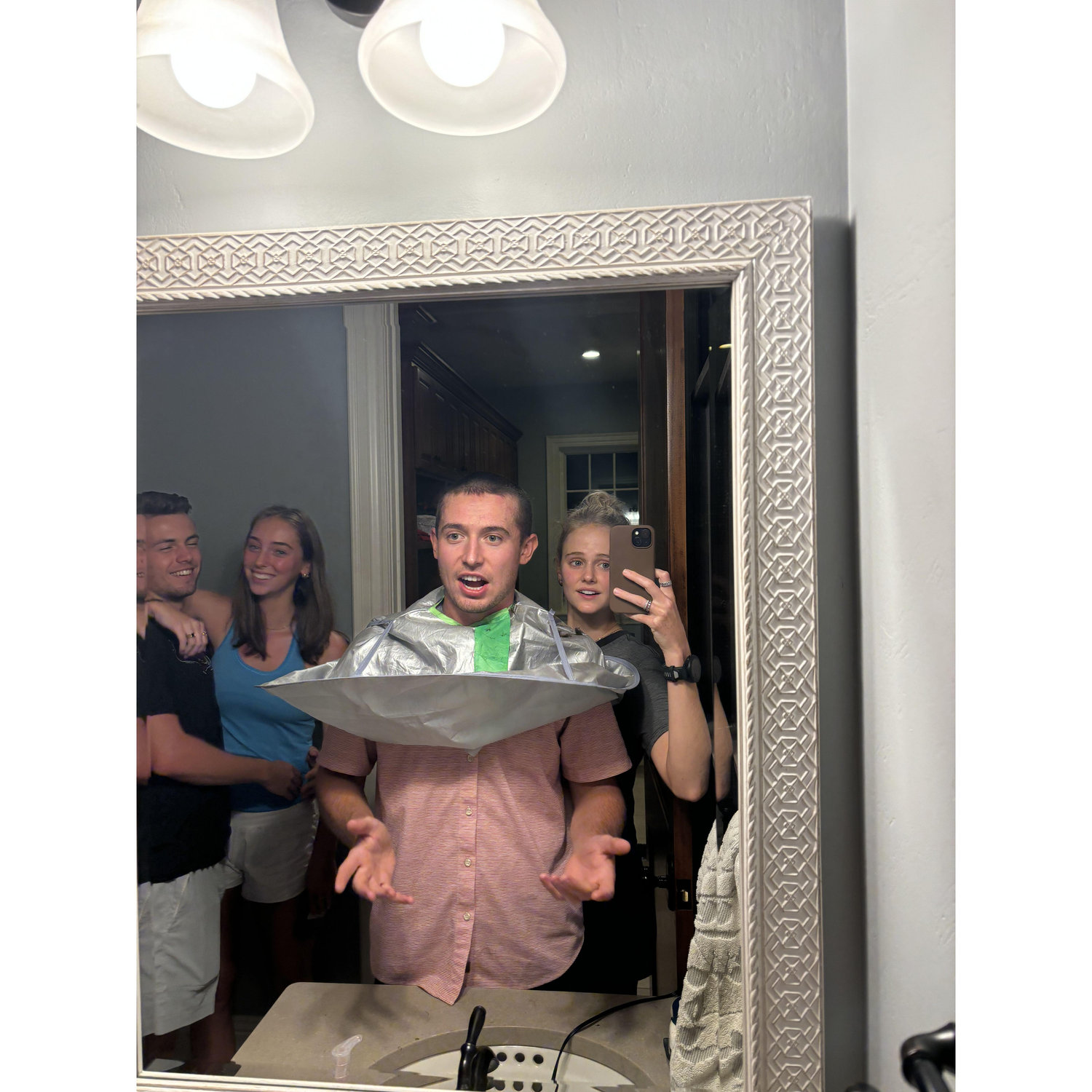 When we got drunk and shaved Drew’s head