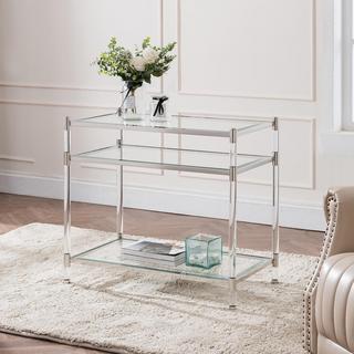 Carling Acrylic Accent Table
