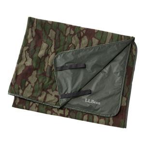 L.L.Bean Waterproof Outdoor Blanket, Deep Moss Camo