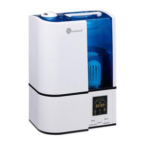 TaoTronics Cool Mist Humidifier with No Noise, LED Display, Ultrasonic Humidifiers for Home Bedroom, 4L/1.1 Gallon Capacity, Adjustable Mist Levels, Timer, Waterless Auto Shut-off, US 110V