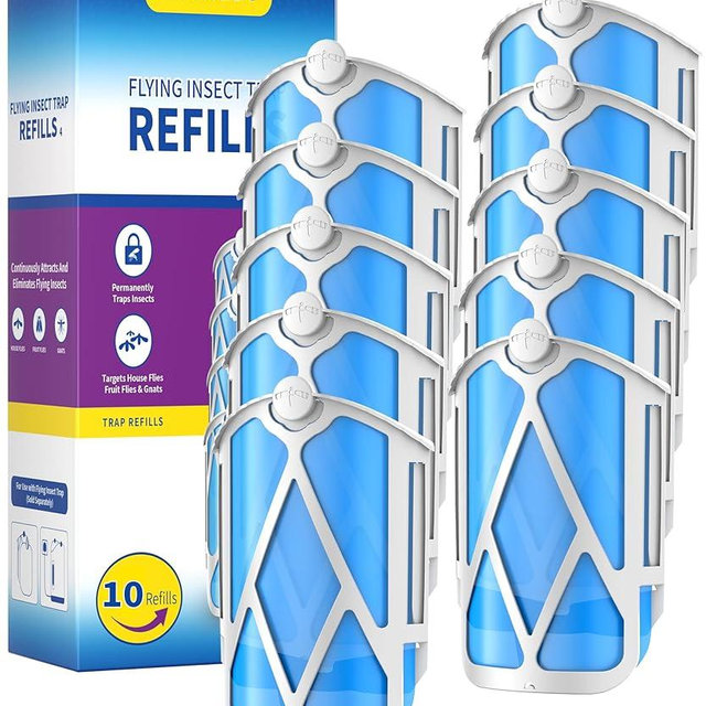 10 Pack Refill Cartridges, 2025 Upgraded High-Stick Refills, Compatible with Indoor Light M364 & Max, Easy to Replace