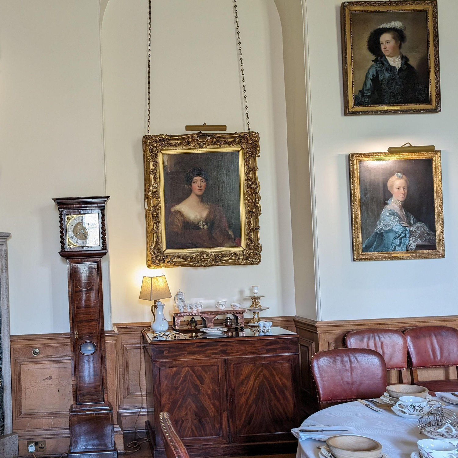 Some half portraits of Ladies who lived at the Castle.