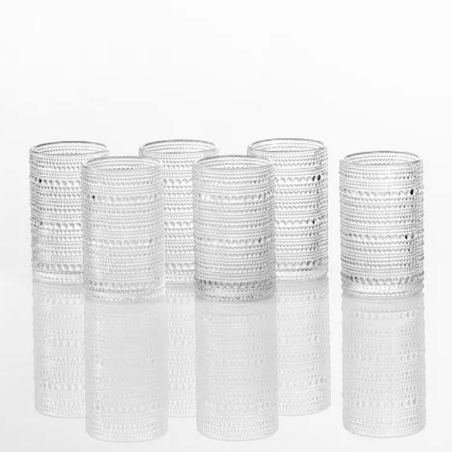 Jupiter Ice Beverage Glasses, Set of 6