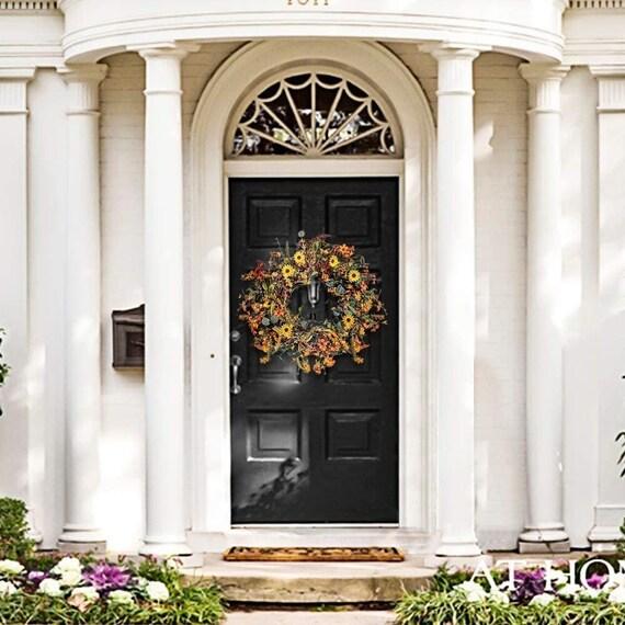 Large Thanksgiving Wreath, Fall Wreath, Wreath for Thanksgiving decor.