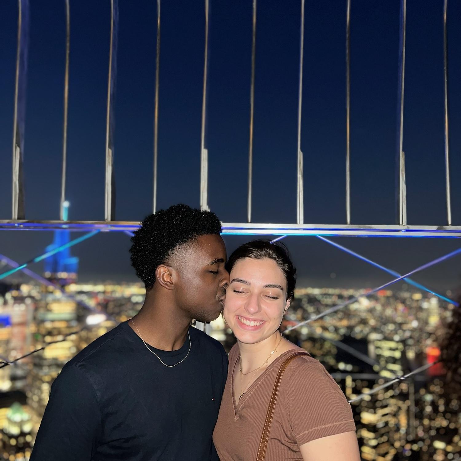 "Let's hear it for New York"