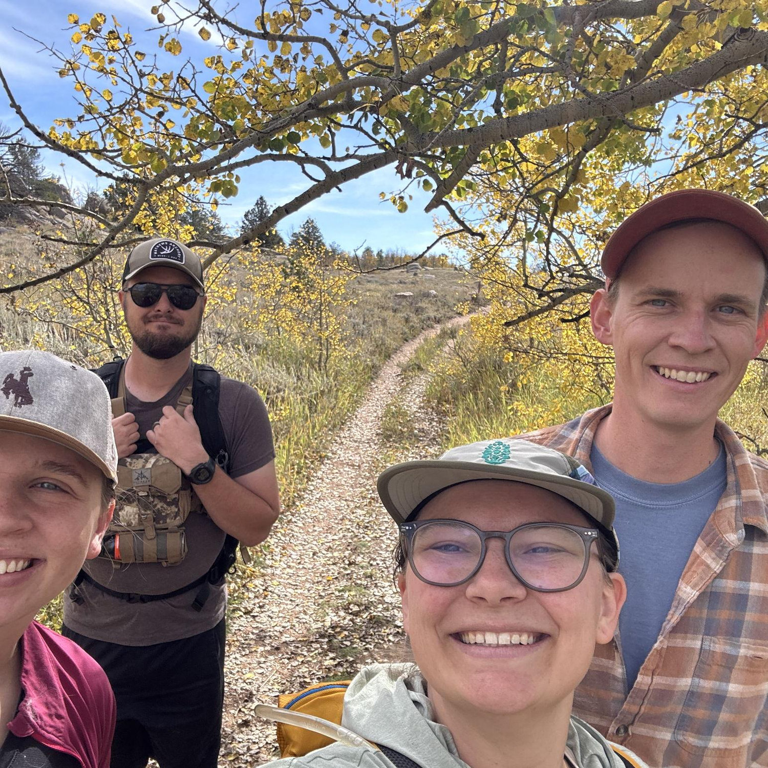 Hiking in Wyoming with Nicole & Parker!