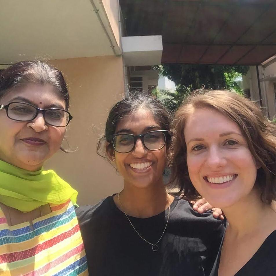 Spending time with Sashi Attai and Thatha at their home in Chennai