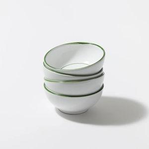 William White Starry Cereal Bowl in Green