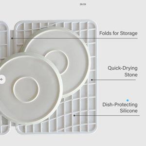 Large Dish Pad - Glacier