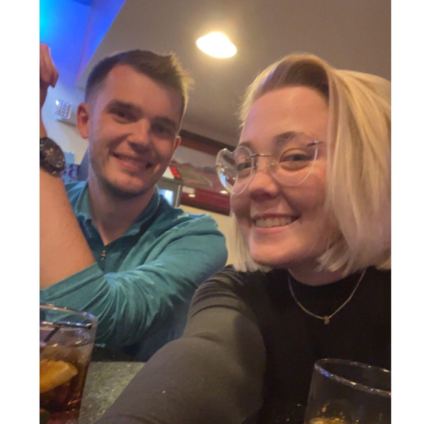 Out on the town at Cross Plains