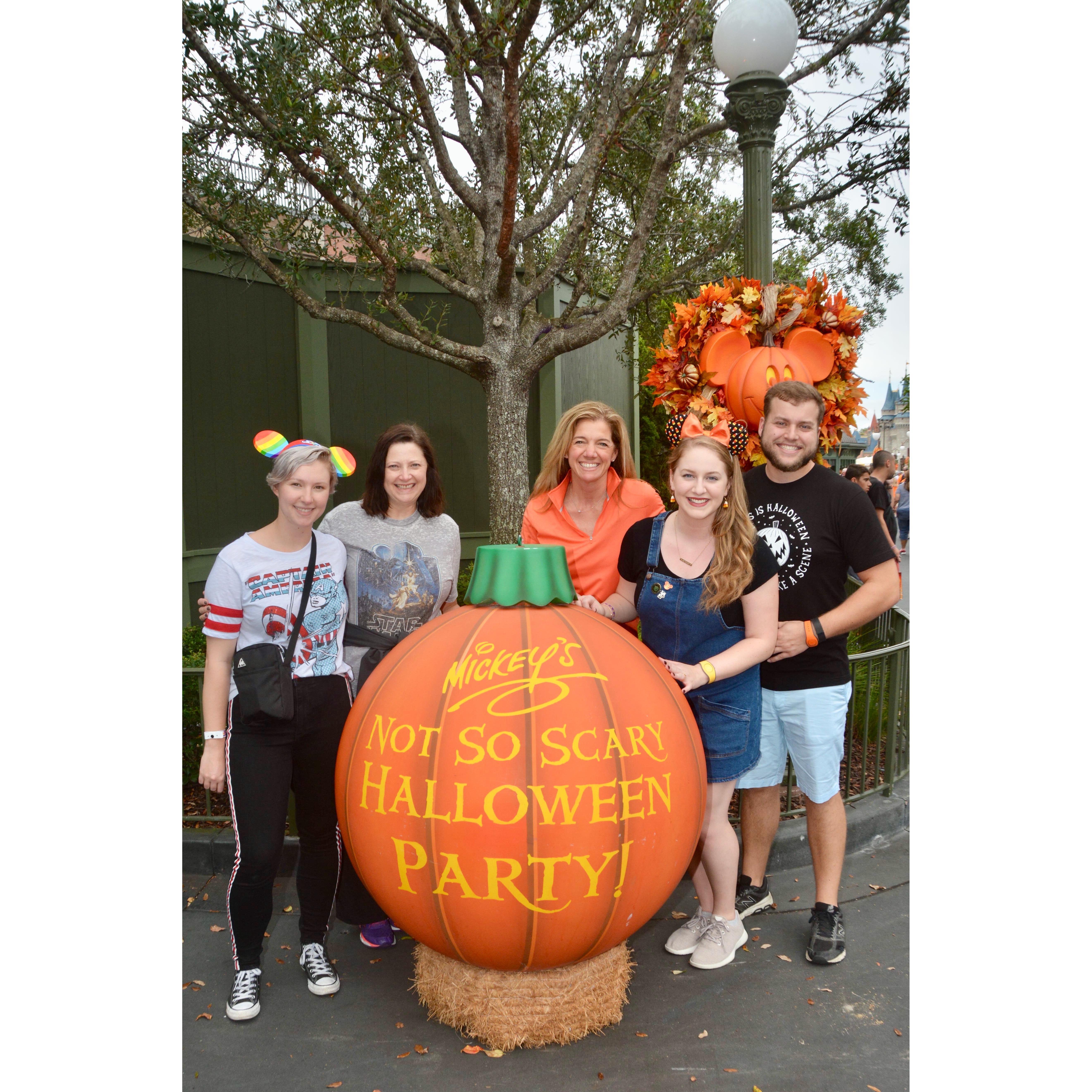 October 2018 - Our First Mickey's Not So Scary Halloween Party at Walt Disney World!